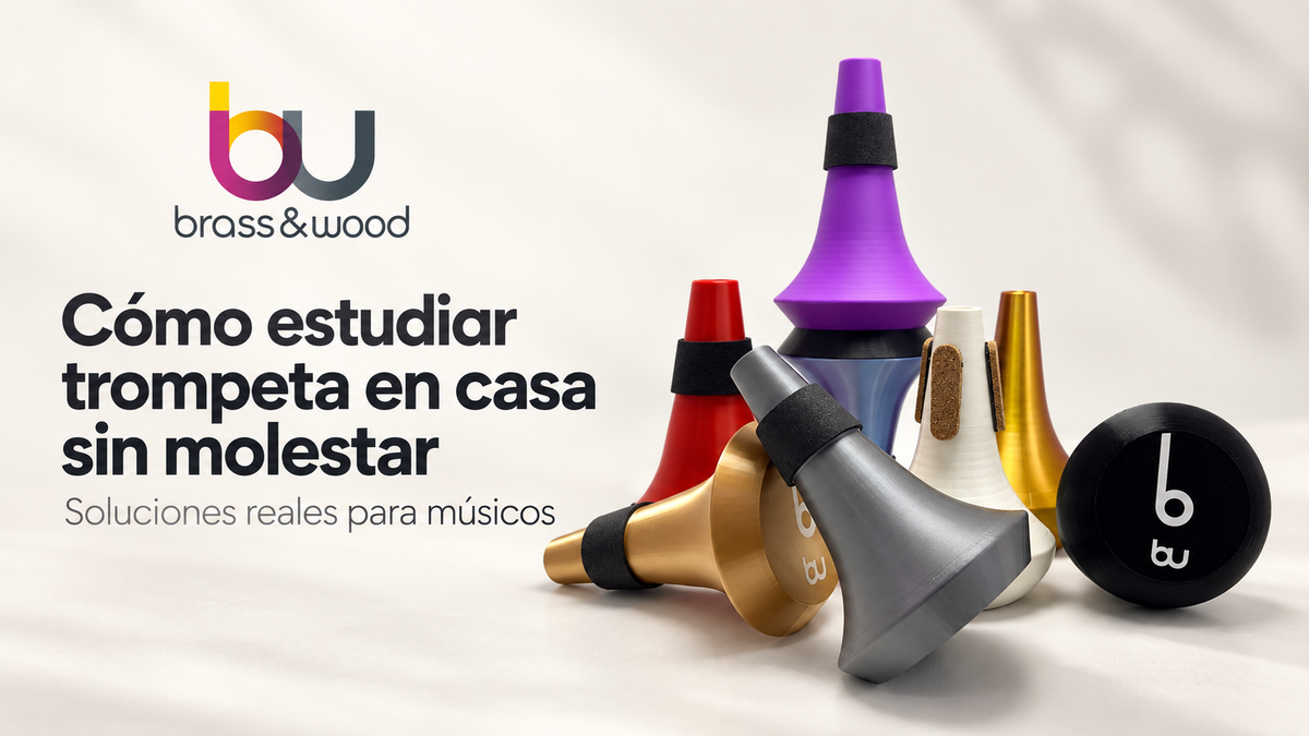 Cómo estudiar trompeta en casa sin molestar: soluciones reales para músicos