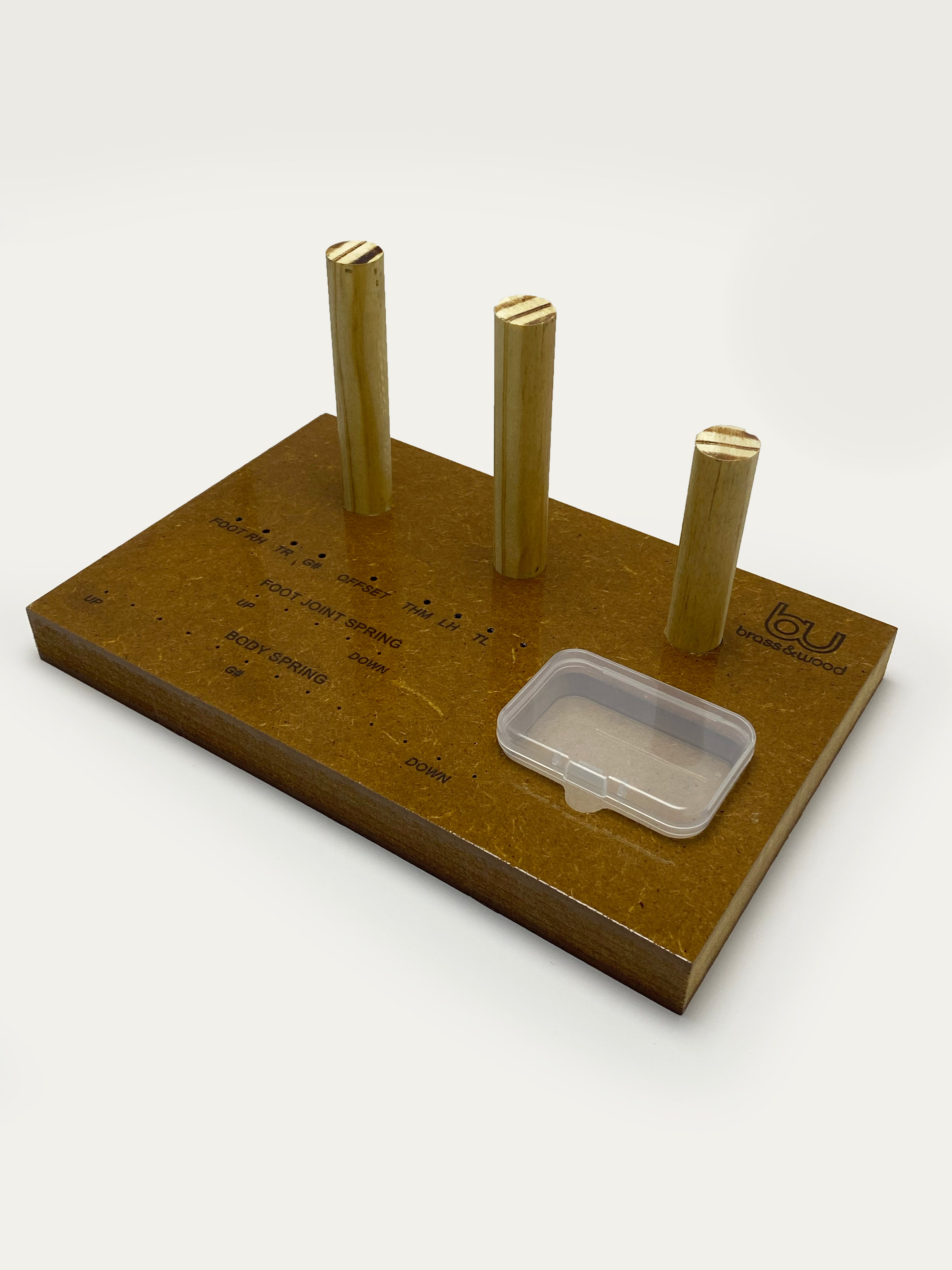 Flute Lab – Organizador de piezas para luthieres y talleres de reparación