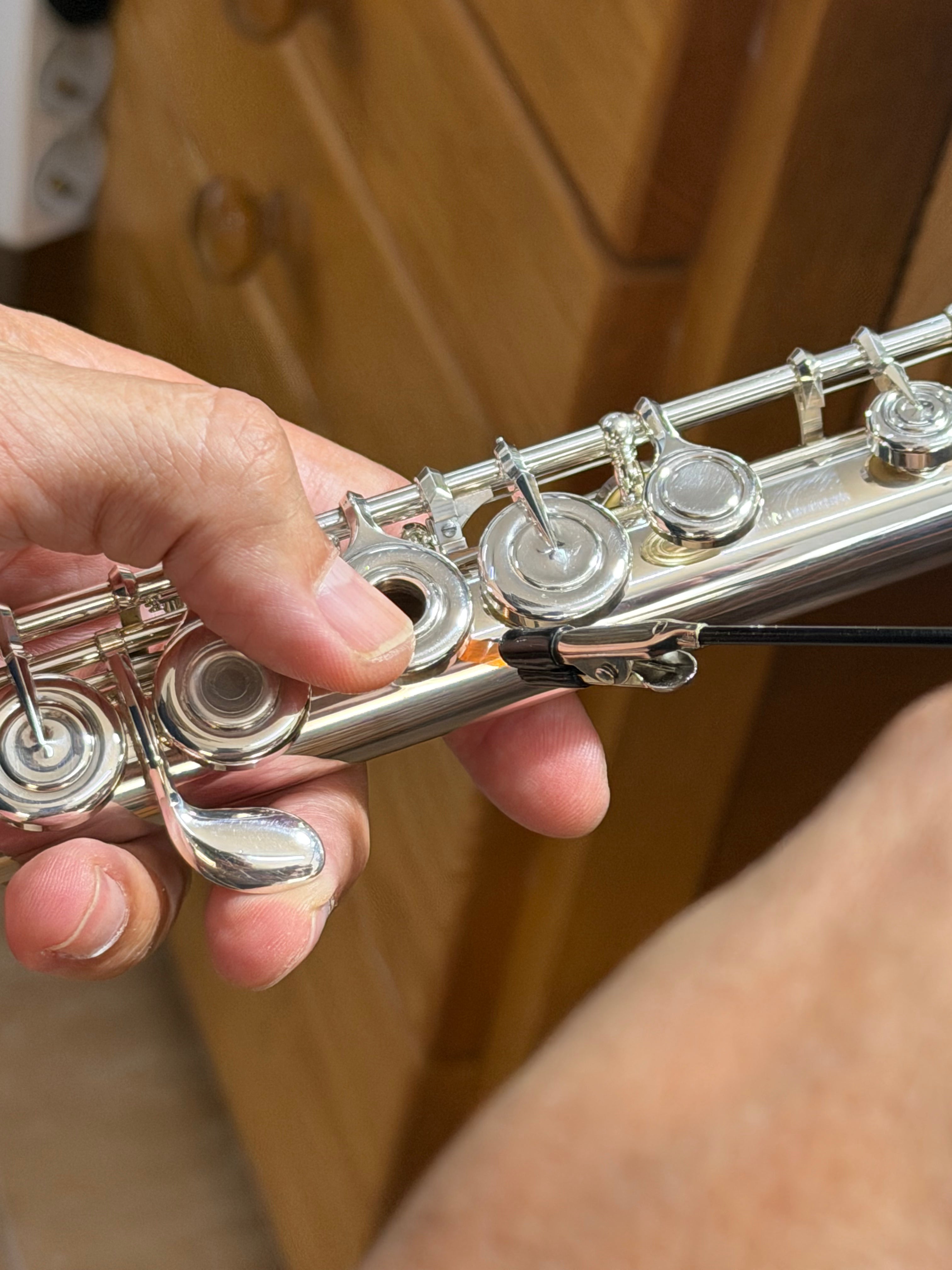 Soporte con pinza de cocodrilo